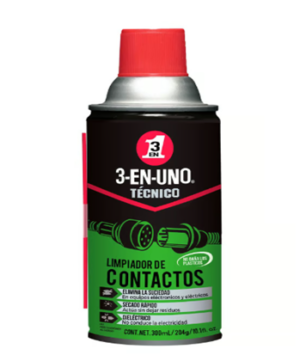 Spray limpia contactos