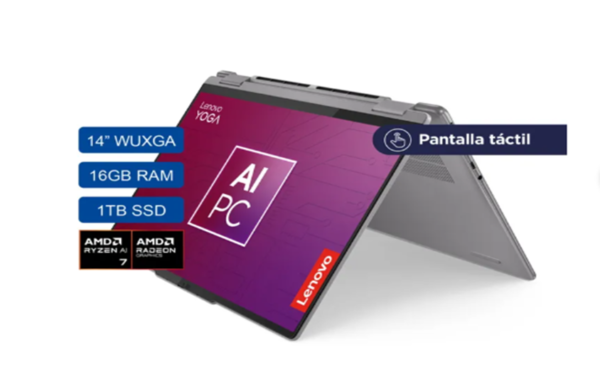 Portátil 2 en 1 LENOVO Yoga 7